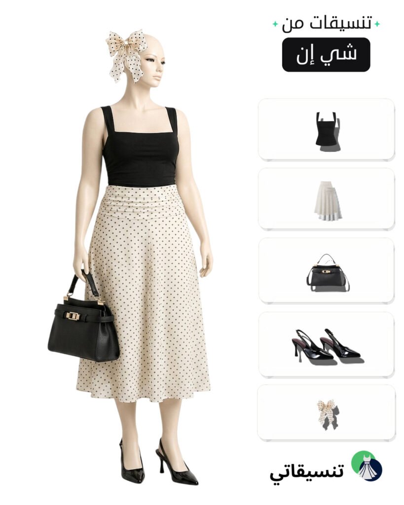 تنسيق شي ان صيفي كلاسيكي انيق 🤍